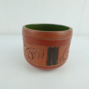 Terra Cotta Pottery Small Bowl Pot Vase